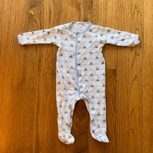 Shark footie pajamas